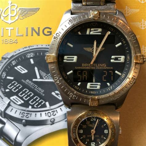 breitling aerospace f7536210 gold plated or solid gold|Professional .